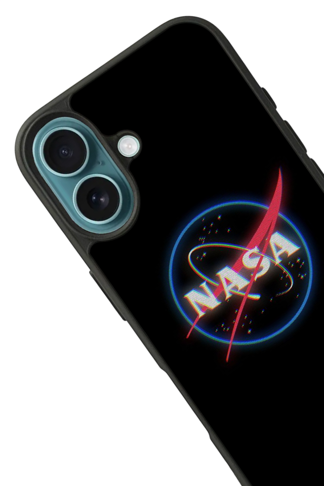 iPhone 16 Plus Uyumlu Nasa Tasarımlı Glossy Premium Kılıf