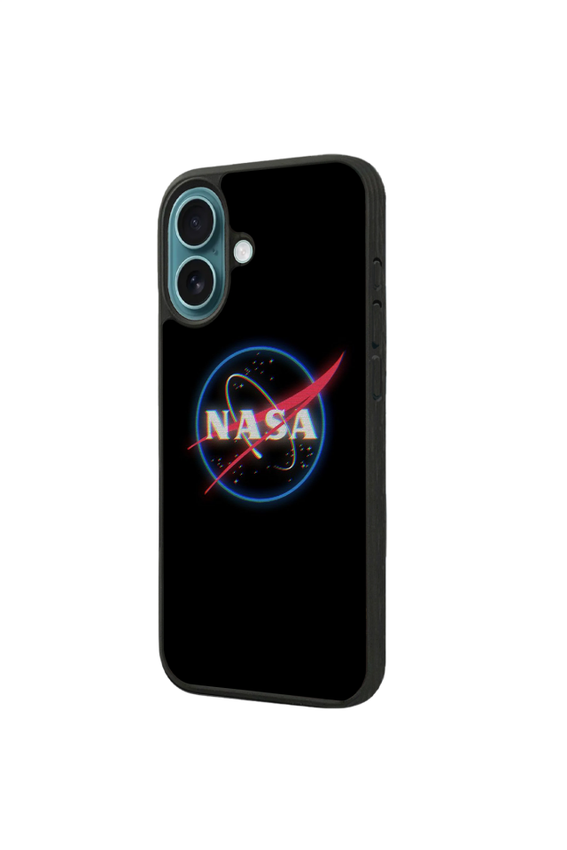 iPhone 16 Plus Uyumlu Nasa Tasarımlı Glossy Premium Kılıf