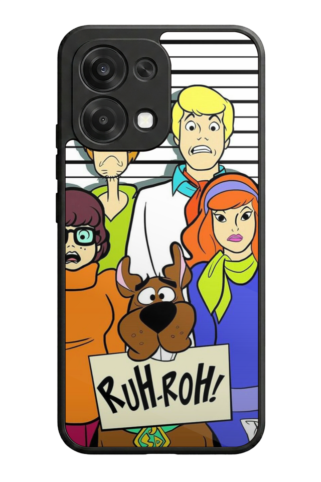 Oppo A6 Pro Uyumlu Scooby Doo Tasarımlı Glossy Premium Kılıf