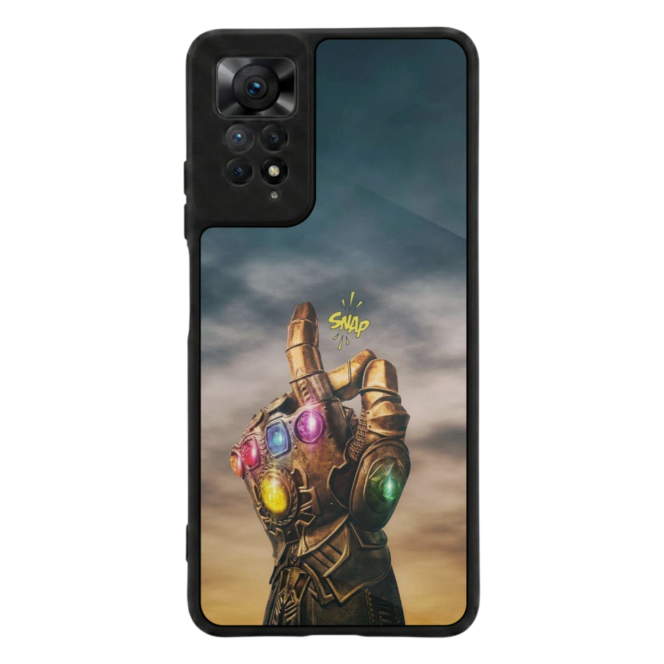 Xiaomi Redmi Note 12 Pro Uyumlu Thanos Tasarımlı Glossy Premium Kılıf
