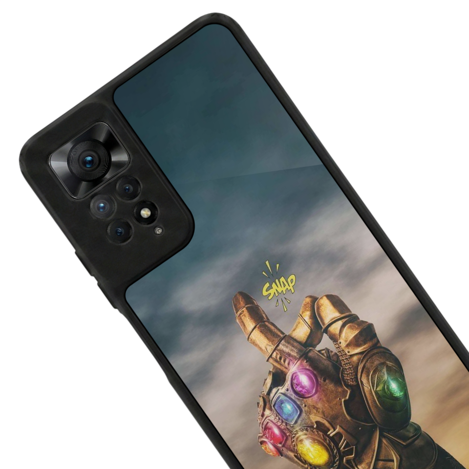 Xiaomi Redmi Note 12 Pro Uyumlu Thanos Tasarımlı Glossy Premium Kılıf