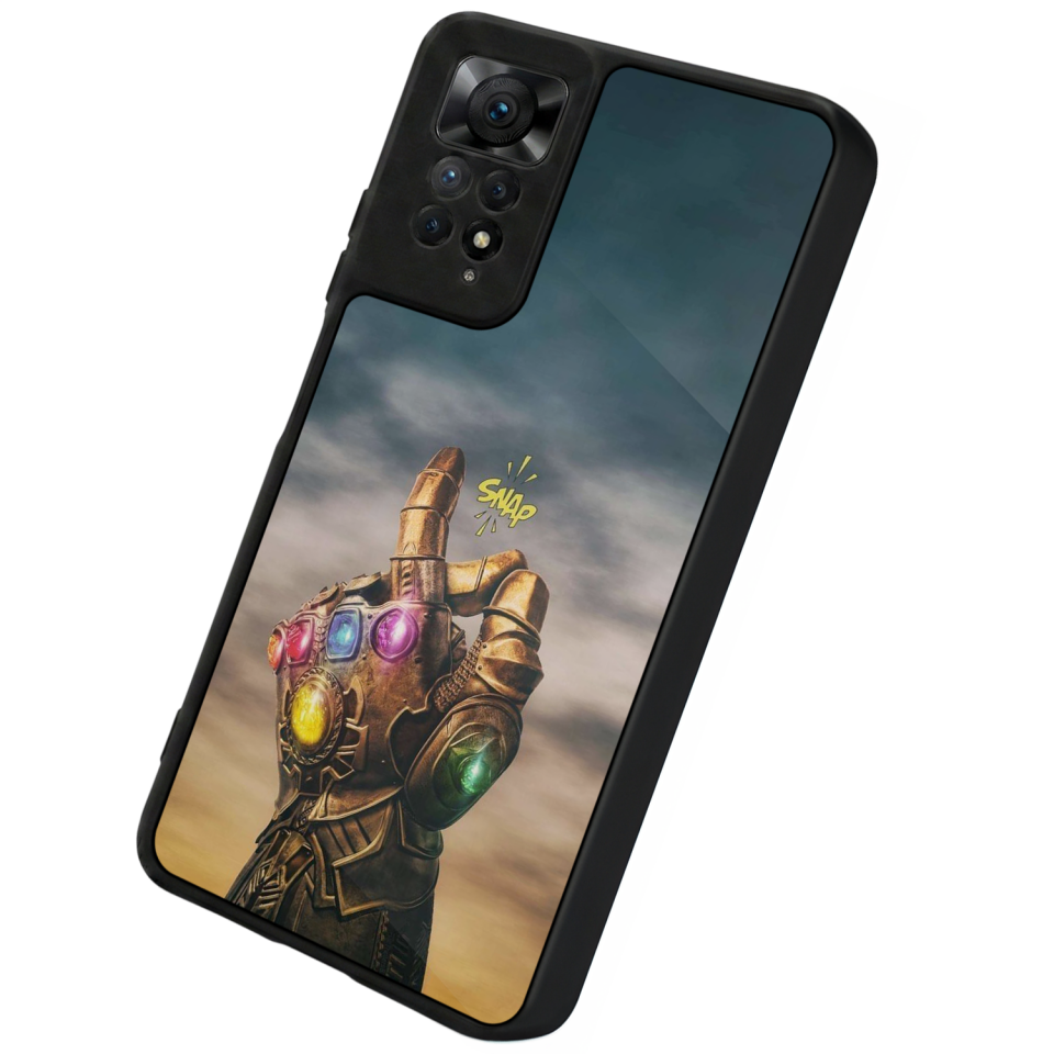 Xiaomi Redmi Note 12 Pro Uyumlu Thanos Tasarımlı Glossy Premium Kılıf