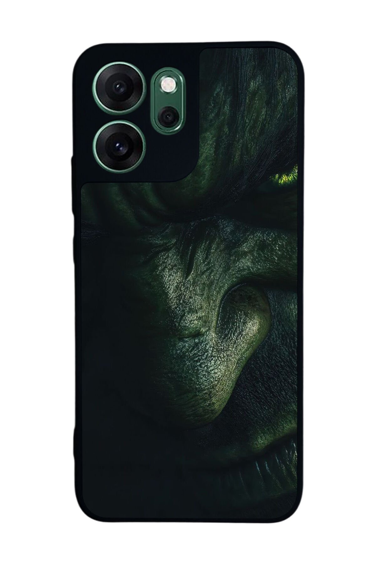 Oppo Reno 14F Uyumlu Hulk Tasarımlı Glossy Premium Kılıf