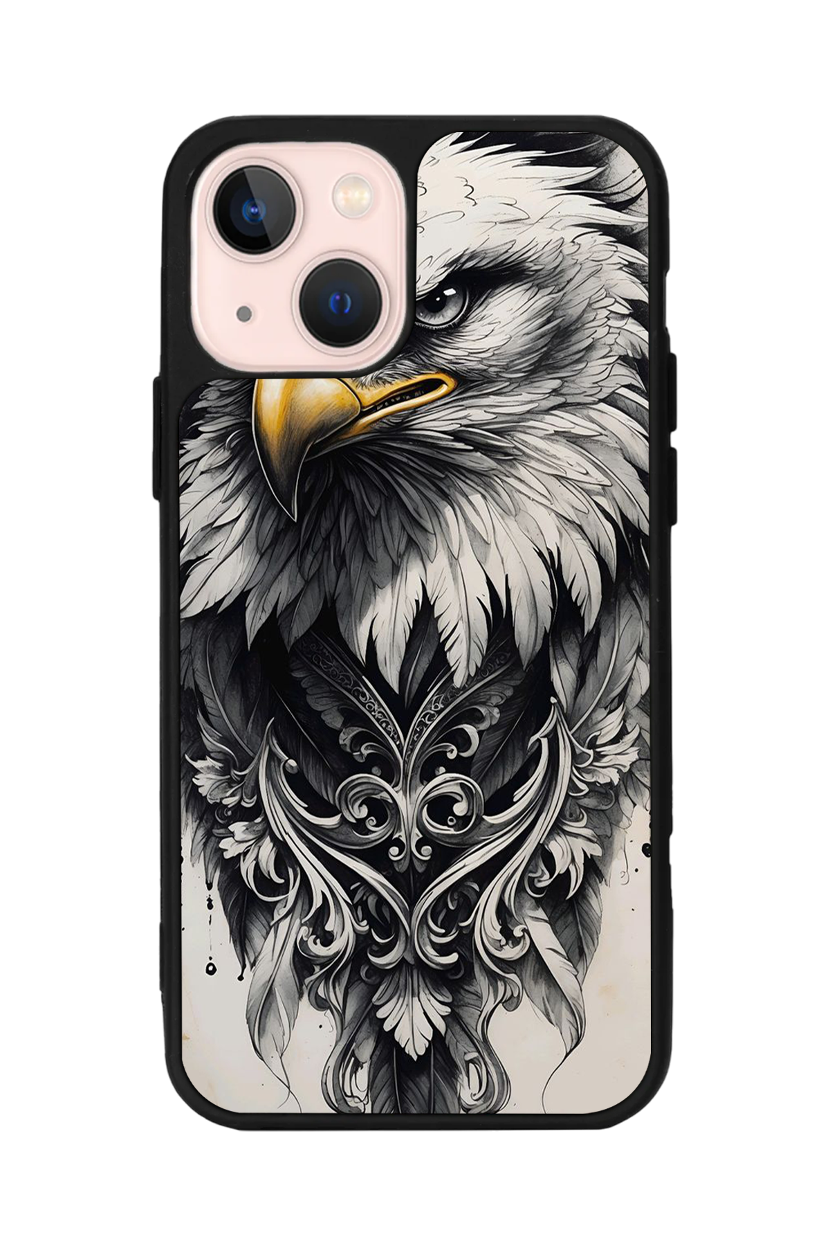 iPhone 14 Plus Uyumlu Besiktas Tasarımlı Glossy Premium Kılıf