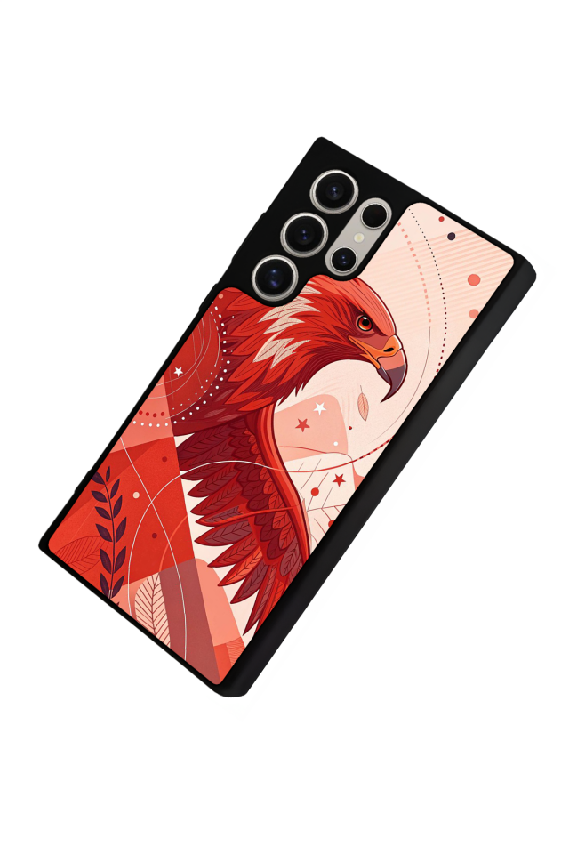 Samsung Galaxy S24 Ultra Uyumlu Besiktas Tasarımlı Glossy Premium Kılıf