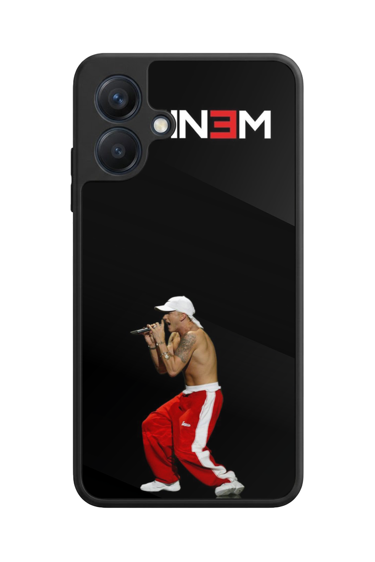 Samsung Galaxy A07 Uyumlu Eminem Tasarımlı Glossy Premium Kılıf