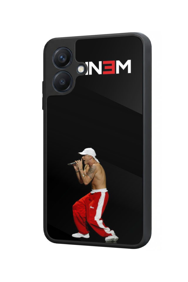 Samsung Galaxy A07 Uyumlu Eminem Tasarımlı Glossy Premium Kılıf