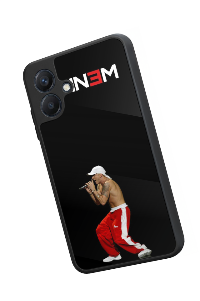 Samsung Galaxy A07 Uyumlu Eminem Tasarımlı Glossy Premium Kılıf