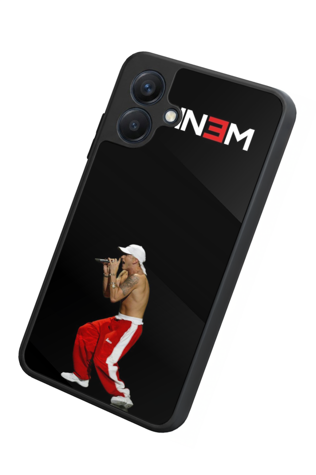 Samsung Galaxy A07 Uyumlu Eminem Tasarımlı Glossy Premium Kılıf
