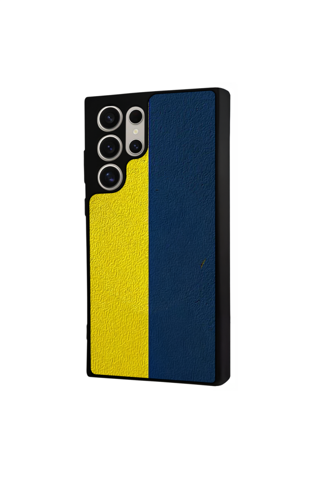 Samsung Galaxy S22 Ultra Uyumlu Fenerbahce Tasarımlı Glossy Premium Kılıf