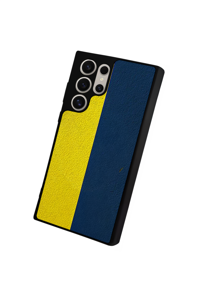 Samsung Galaxy S22 Ultra Uyumlu Fenerbahce Tasarımlı Glossy Premium Kılıf