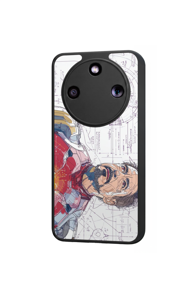 Honor Magic 8 Lite Uyumlu Iron Man ( Demir Adam ) Tasarımlı Glossy Premium Kılıf