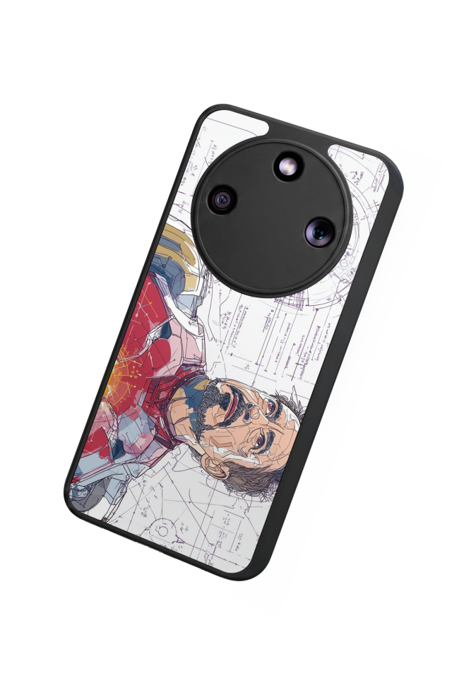 Honor Magic 8 Lite Uyumlu Iron Man ( Demir Adam ) Tasarımlı Glossy Premium Kılıf