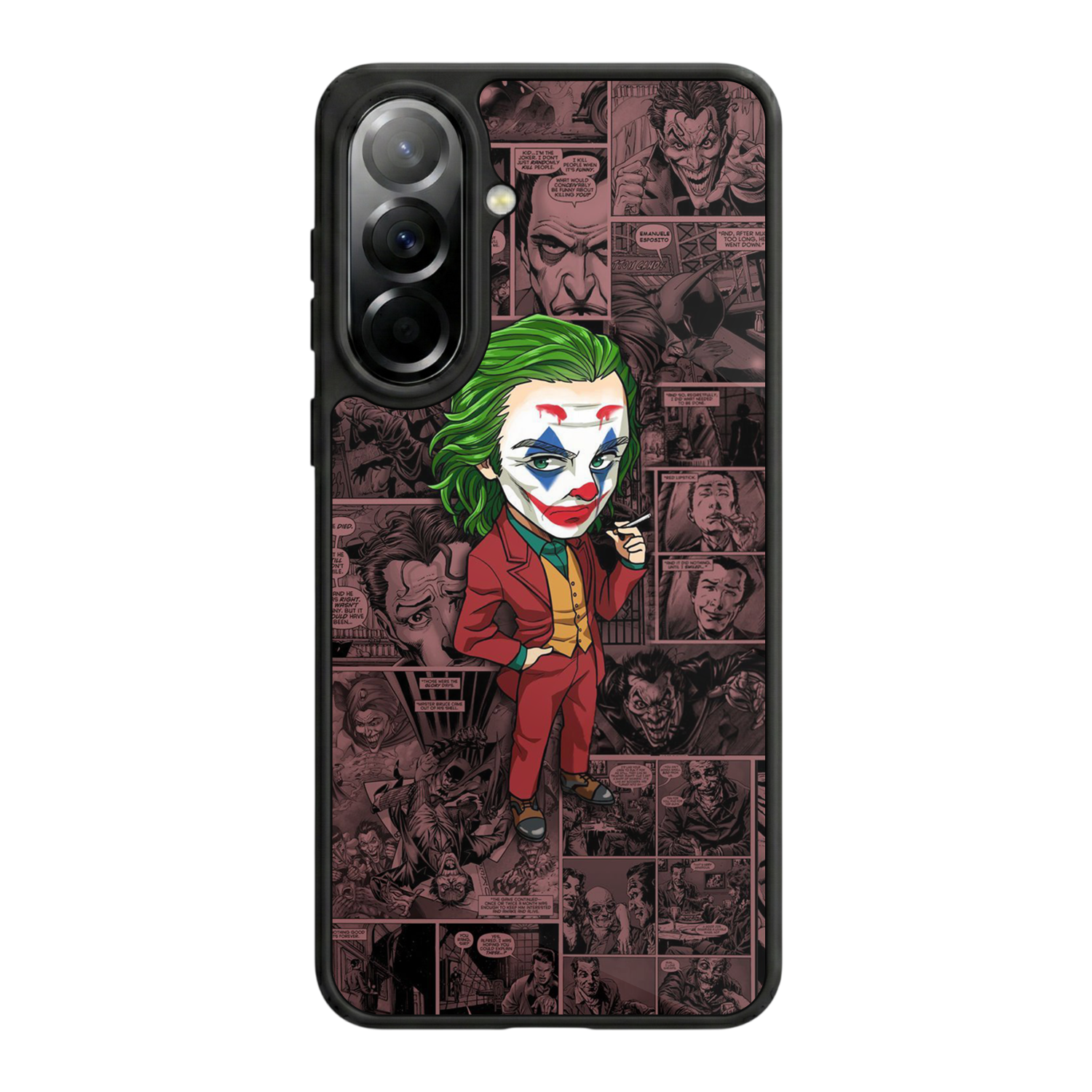 Samsung Galaxy A37 Uyumlu Joker Tasarımlı Glossy Premium Kılıf