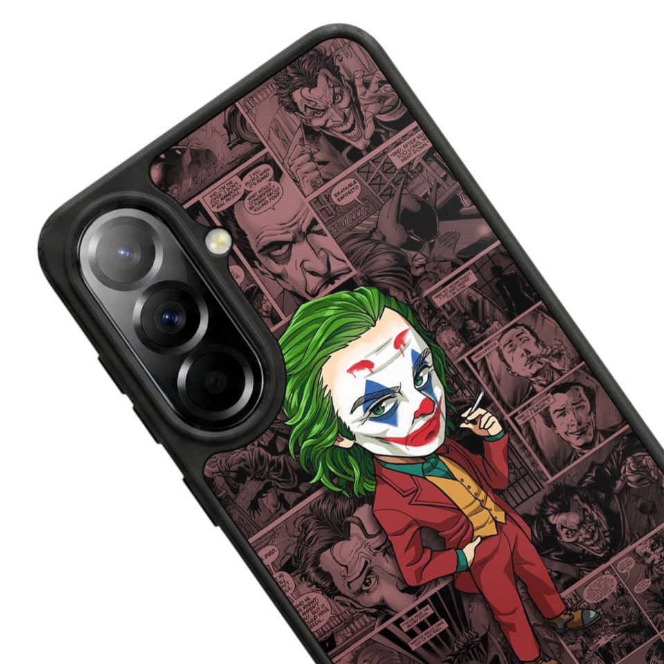 Samsung Galaxy A37 Uyumlu Joker Tasarımlı Glossy Premium Kılıf