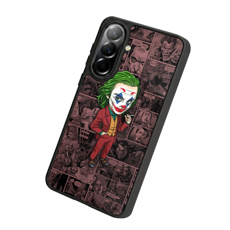 Samsung Galaxy A37 Uyumlu Joker Tasarımlı Glossy Premium Kılıf