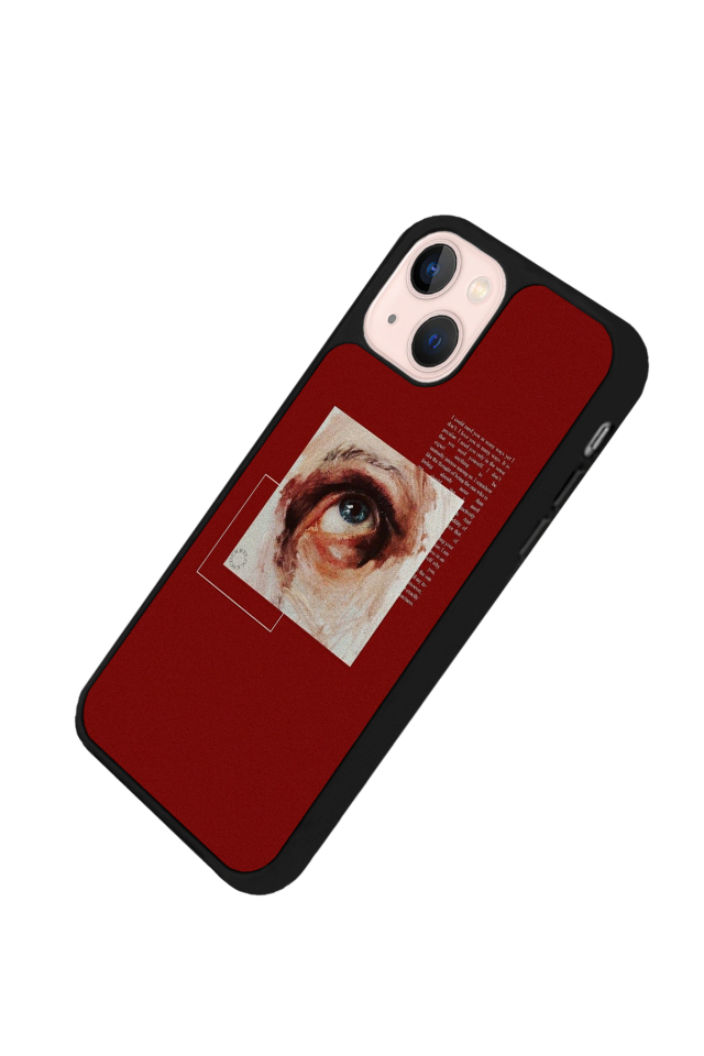 iPhone 15 Plus Uyumlu Kirmizi Tasarımlı Glossy Premium Kılıf