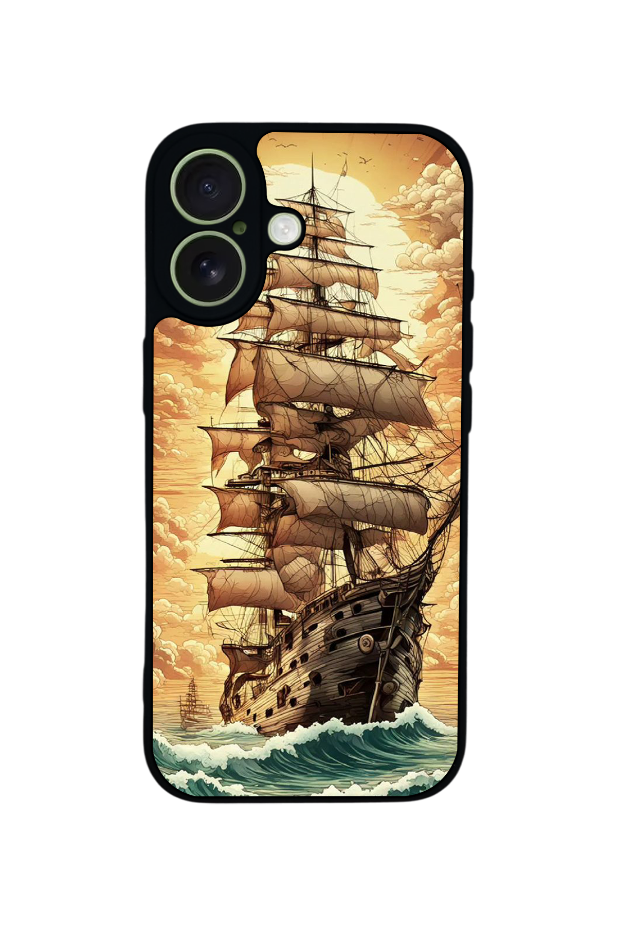 iPhone 17 Uyumlu Korsan Tasarımlı Glossy Premium Kılıf