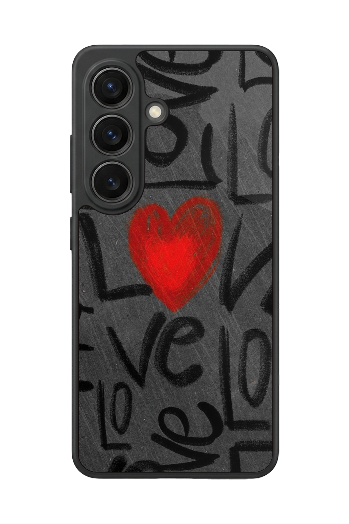 Samsung Galaxy S26 Uyumlu Love Tasarımlı Glossy Premium Kılıf