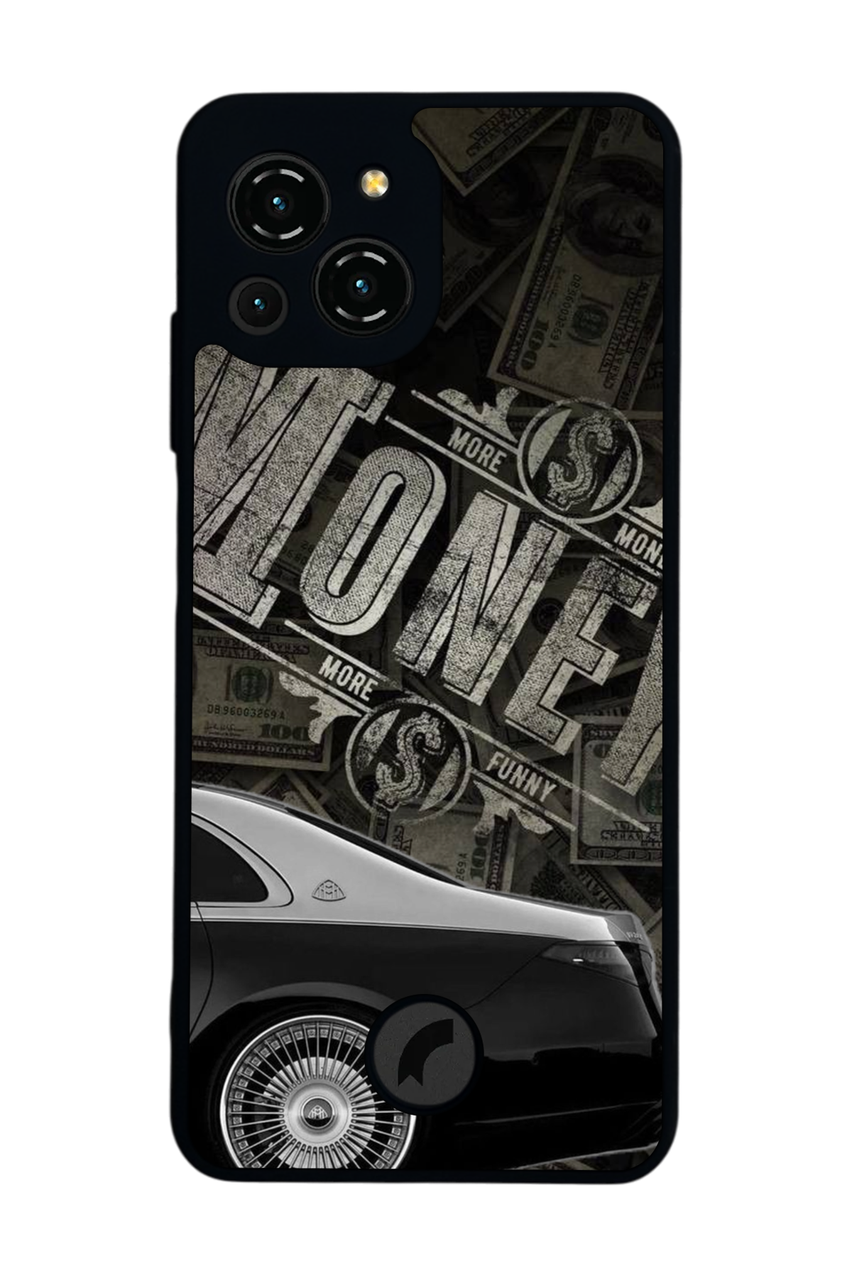 Reeder S23 Pro Max Uyumlu Money Para Tasarımlı Glossy Premium Kılıf