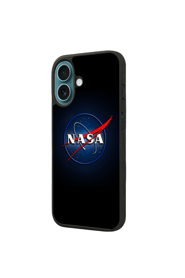 iPhone 16 Plus Uyumlu Nasa Tasarımlı Glossy Premium Kılıf