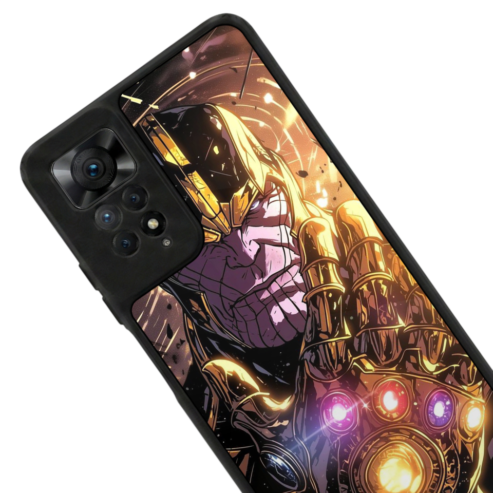 Xiaomi Redmi Note 12 Pro Uyumlu Thanos Tasarımlı Glossy Premium Kılıf
