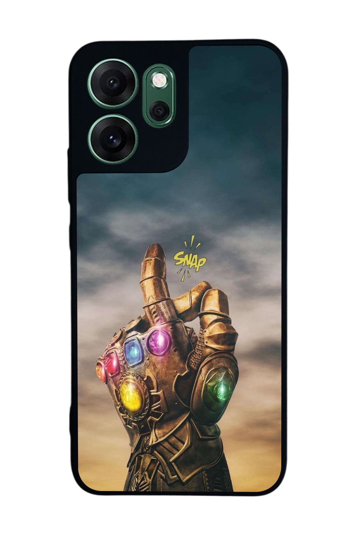 Oppo Reno 14F Uyumlu Thanos Tasarımlı Glossy Premium Kılıf
