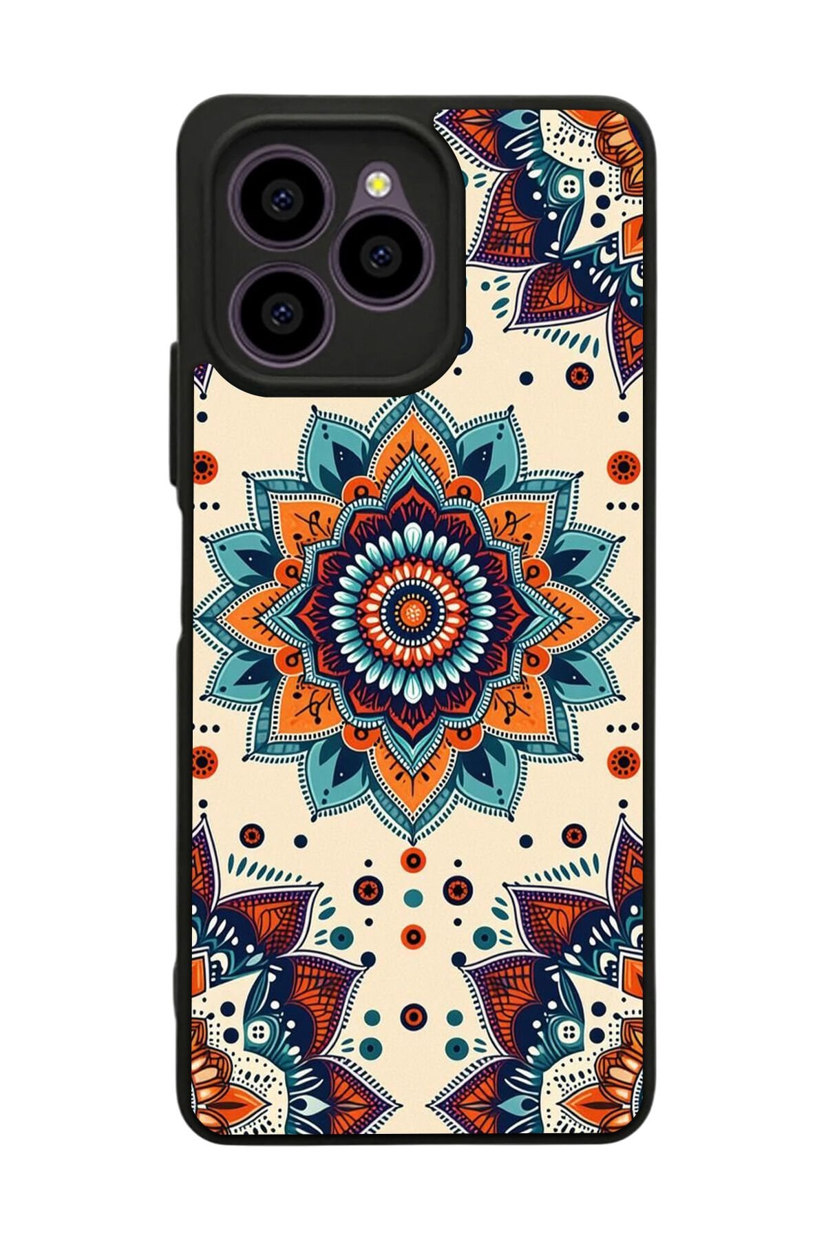 Omix X6 Uyumlu Mandaal Tasarımlı Glossy Premium Kılıf