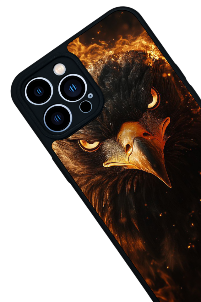 iPhone 13 Pro Max Uyumlu Besiktas Tasarımlı Glossy Premium Kılıf