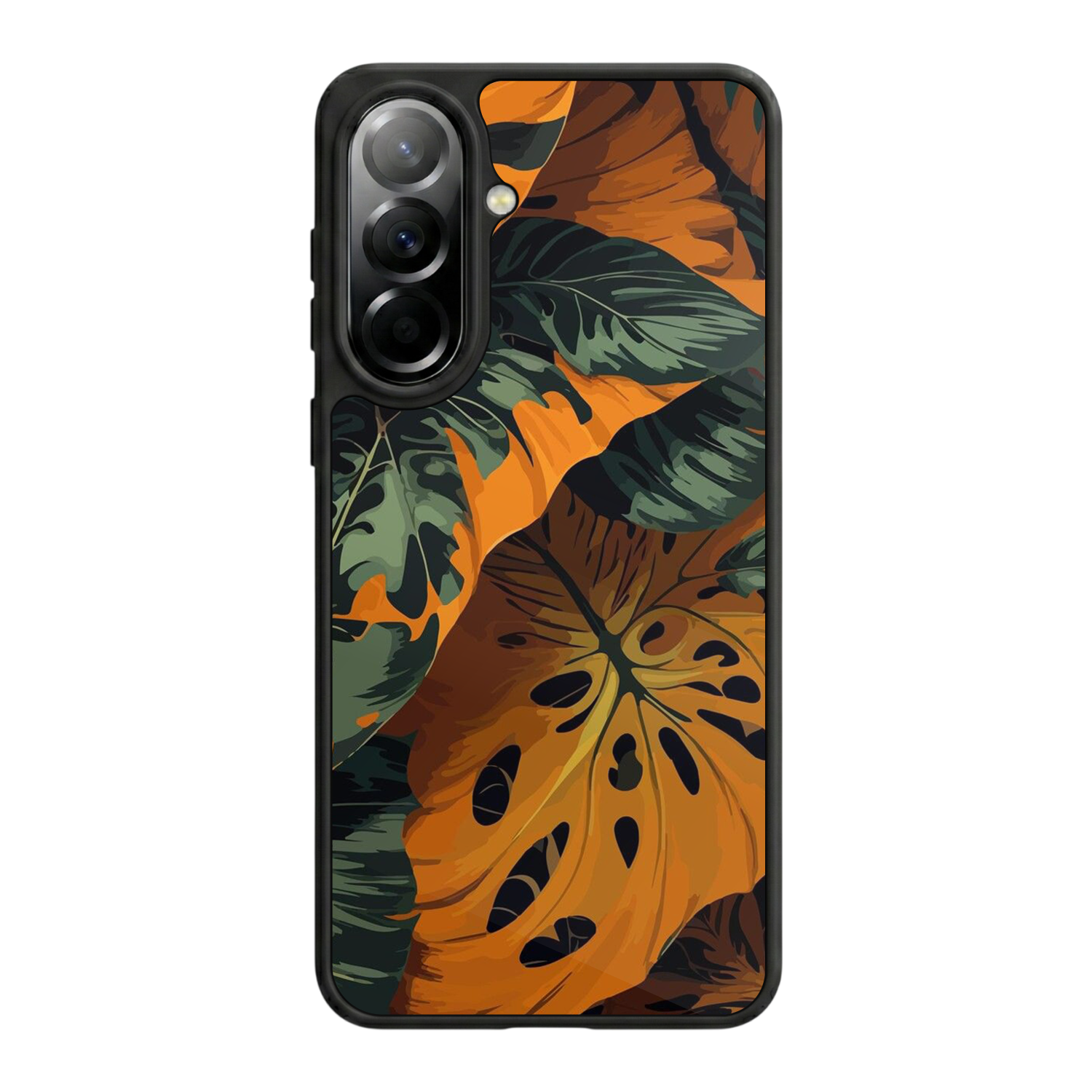 Samsung Galaxy A57 Uyumlu Botanik Tasarımlı Glossy Premium Kılıf