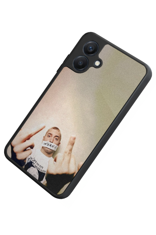 Samsung Galaxy A07 Uyumlu Eminem Tasarımlı Glossy Premium Kılıf