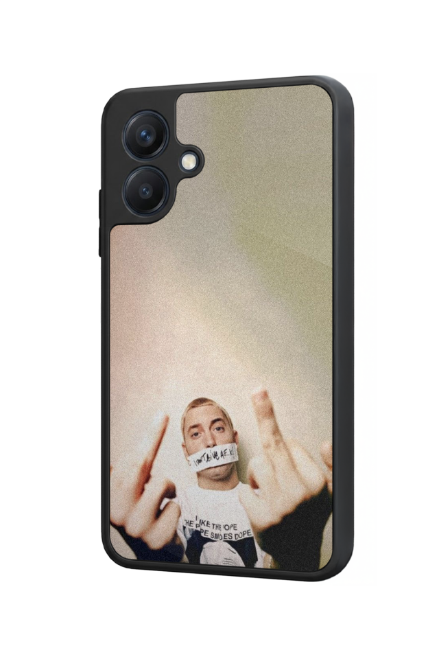 Samsung Galaxy A07 Uyumlu Eminem Tasarımlı Glossy Premium Kılıf