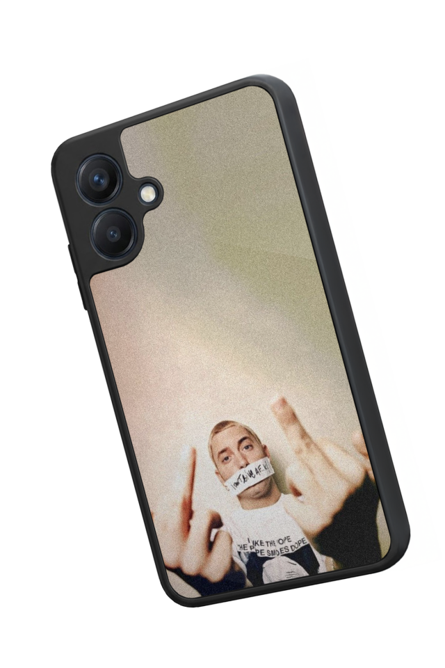 Samsung Galaxy A07 Uyumlu Eminem Tasarımlı Glossy Premium Kılıf