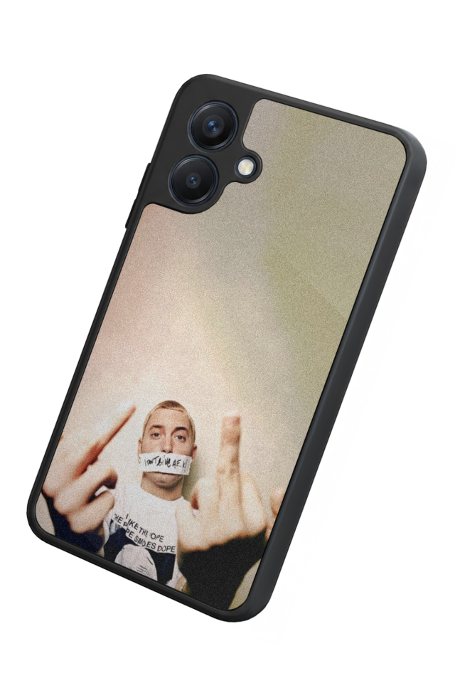 Samsung Galaxy A07 Uyumlu Eminem Tasarımlı Glossy Premium Kılıf