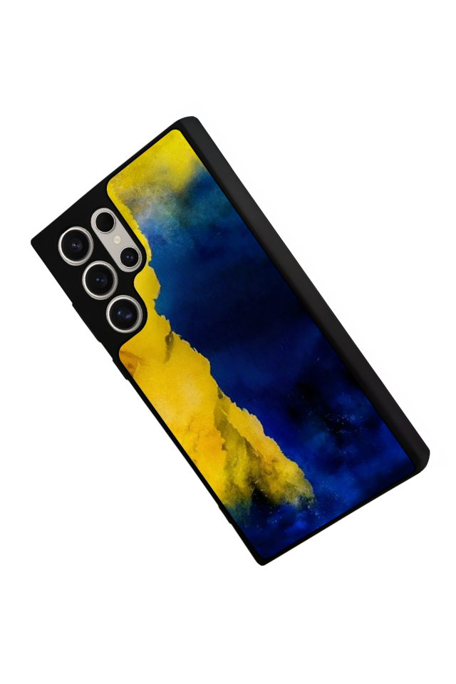 Samsung Galaxy S22 Ultra Uyumlu Fenerbahce Tasarımlı Glossy Premium Kılıf