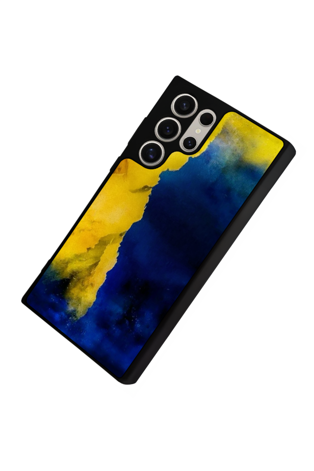 Samsung Galaxy S22 Ultra Uyumlu Fenerbahce Tasarımlı Glossy Premium Kılıf