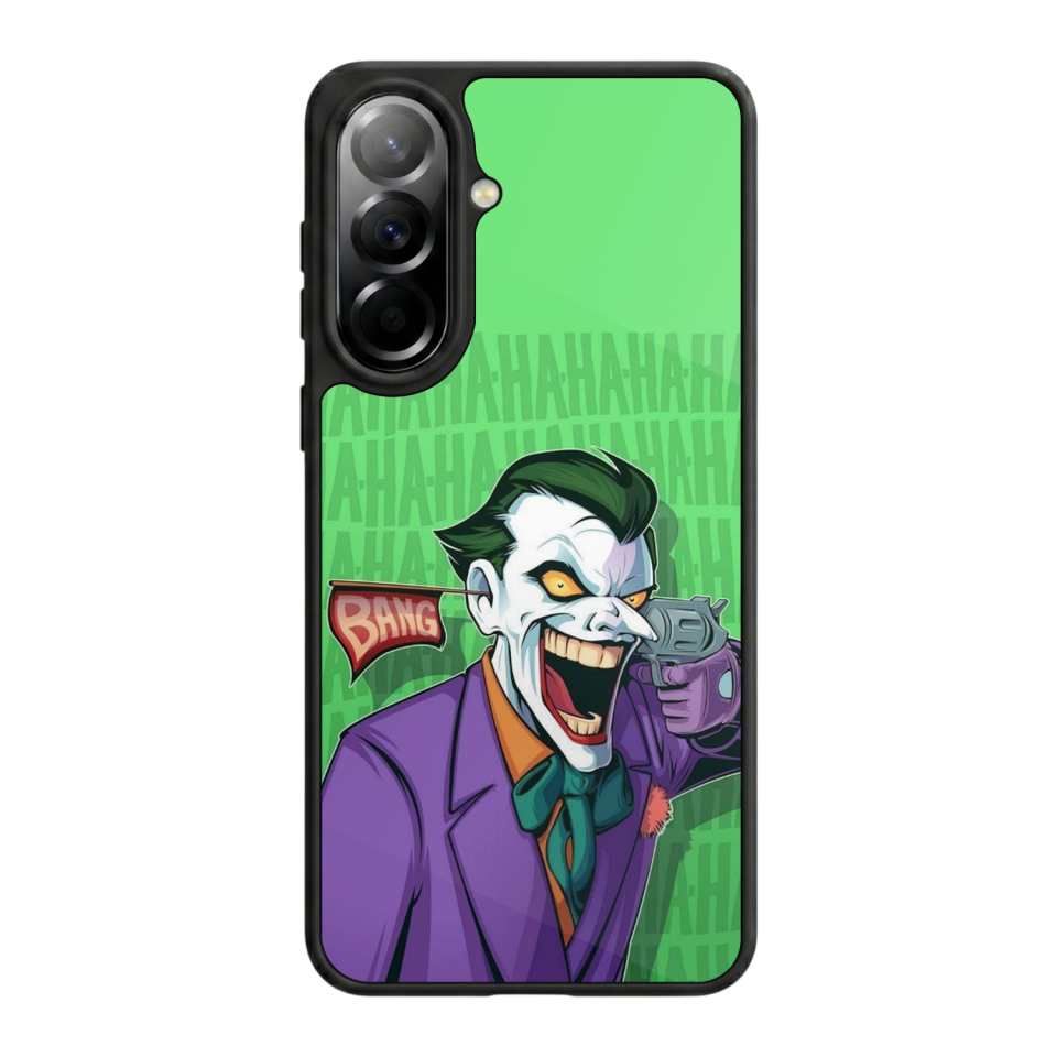 Samsung Galaxy A37 Uyumlu Joker Tasarımlı Glossy Premium Kılıf