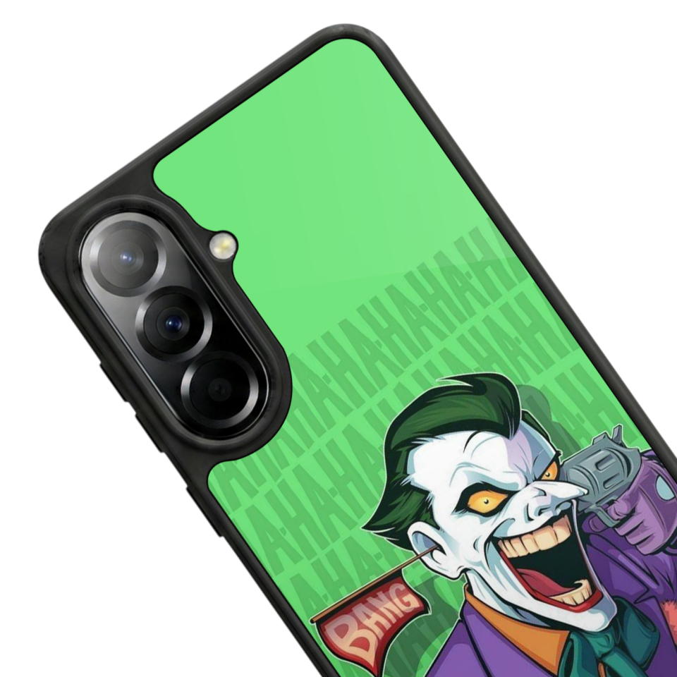 Samsung Galaxy A37 Uyumlu Joker Tasarımlı Glossy Premium Kılıf