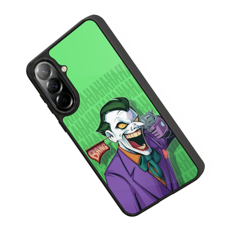 Samsung Galaxy A37 Uyumlu Joker Tasarımlı Glossy Premium Kılıf
