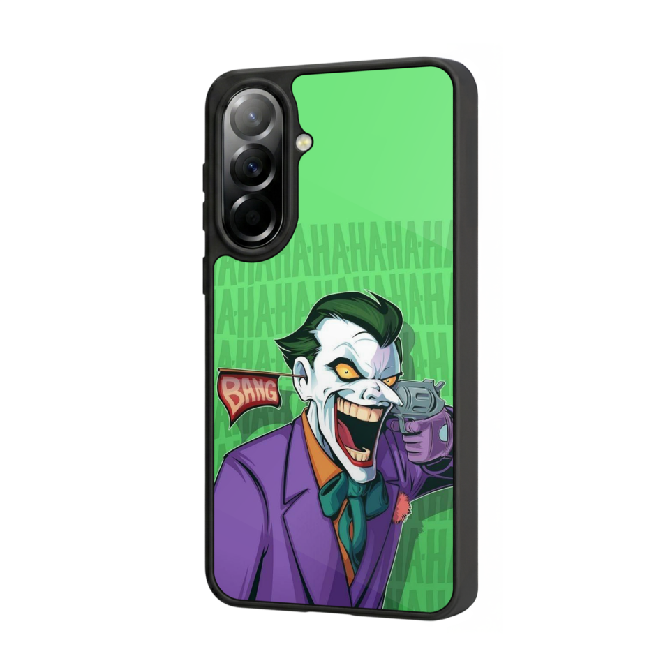 Samsung Galaxy A37 Uyumlu Joker Tasarımlı Glossy Premium Kılıf