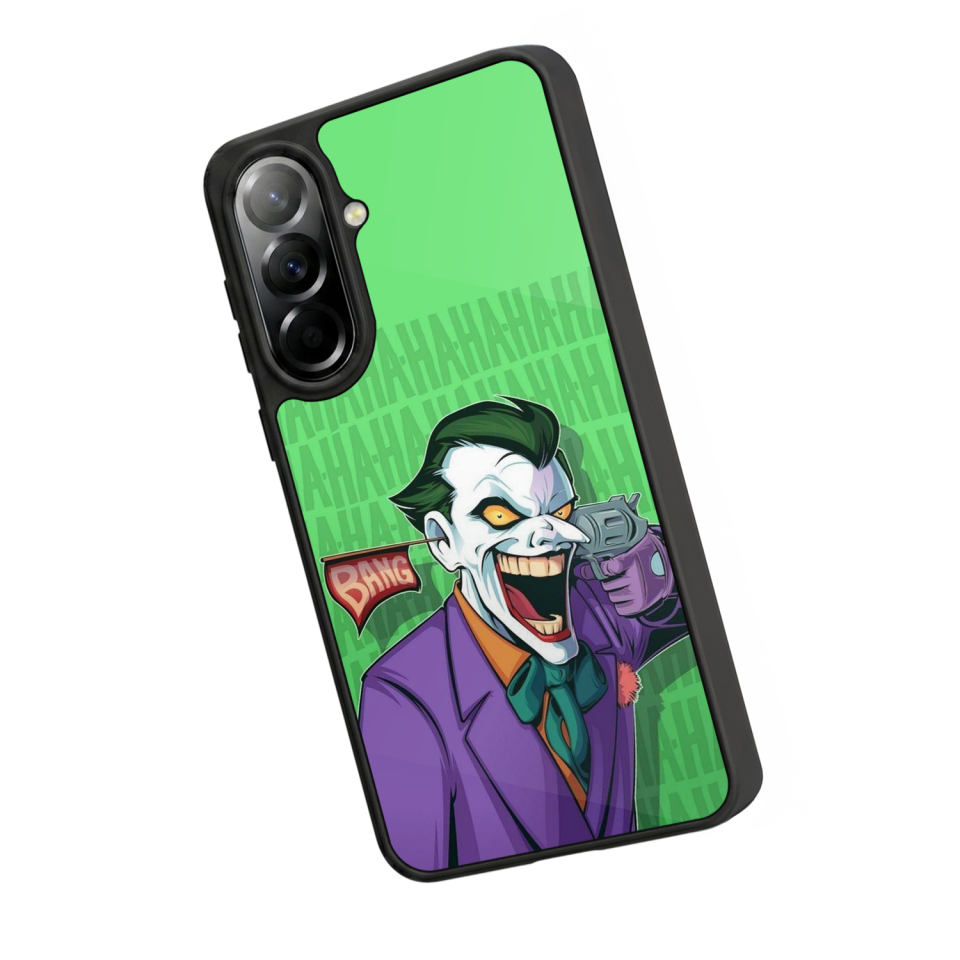 Samsung Galaxy A37 Uyumlu Joker Tasarımlı Glossy Premium Kılıf