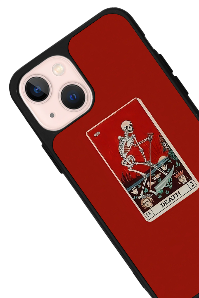 iPhone 15 Plus Uyumlu Kirmizi Tasarımlı Glossy Premium Kılıf
