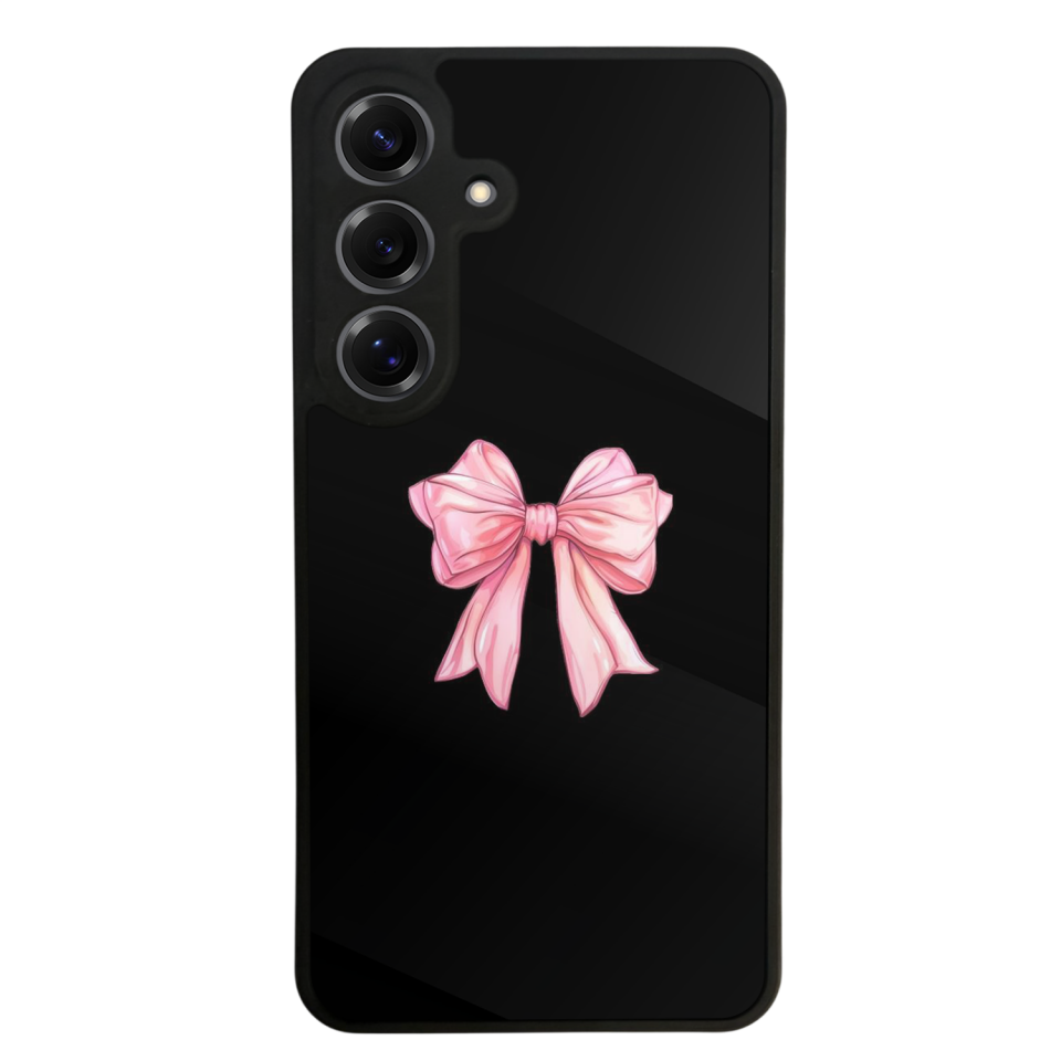 Samsung Galaxy S25 Uyumlu Kurdele Tasarımlı Glossy Premium Kılıf