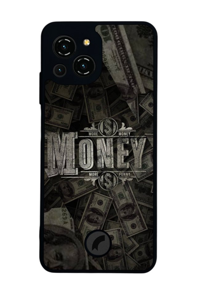 Reeder S23 Pro Max Uyumlu Money Para Tasarımlı Glossy Premium Kılıf