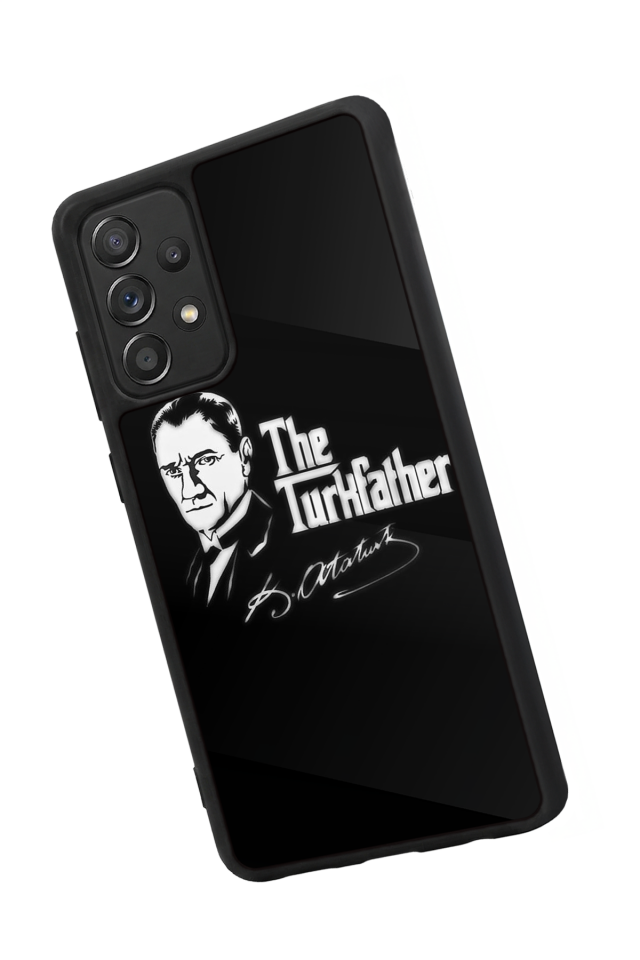 Samsung Galaxy A72 Uyumlu Mustafa Kemal Ataturk Tasarımlı Glossy Premium Kılıf