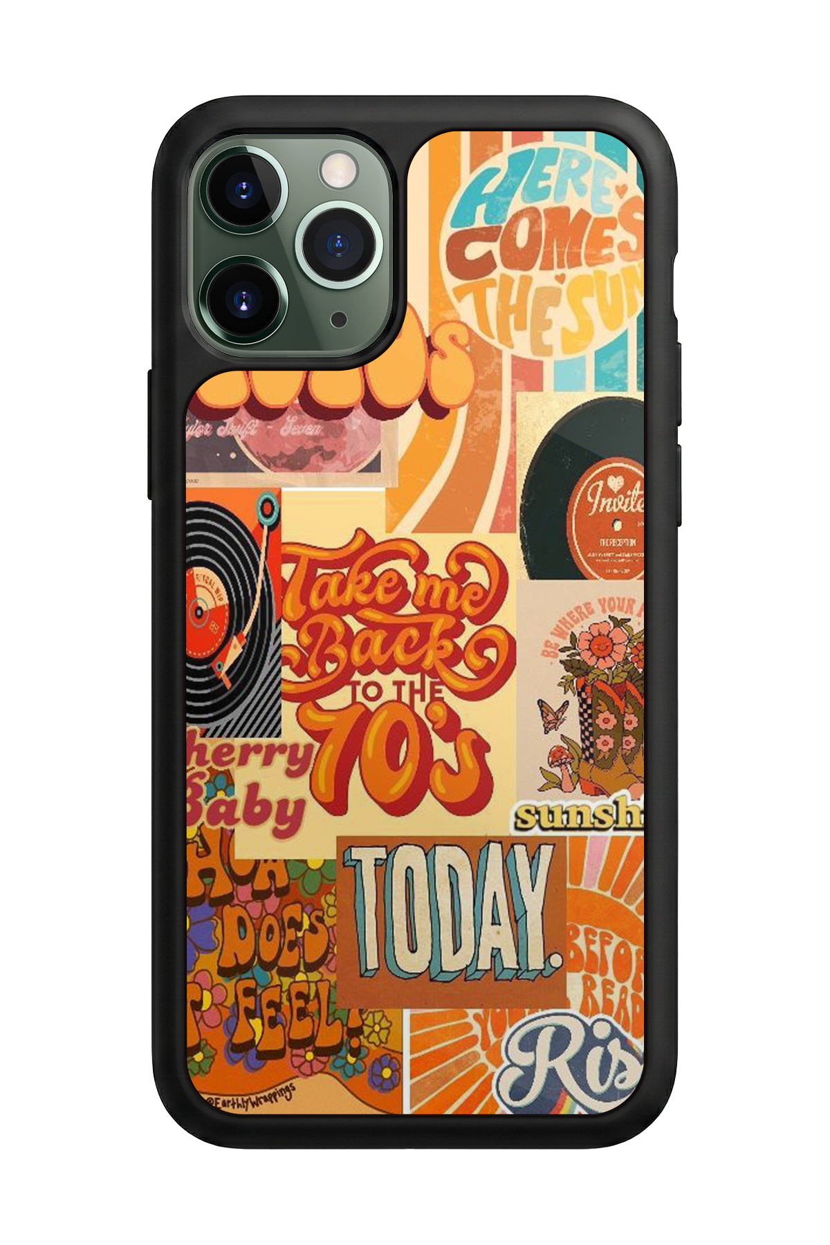 iPhone 11 Pro Uyumlu Poster Tasarımlı Glossy Premium Kılıf