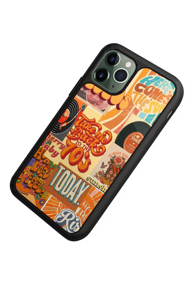 iPhone 11 Pro Uyumlu Poster Tasarımlı Glossy Premium Kılıf