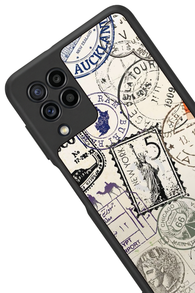 Samsung Galaxy M22 Uyumlu Poster Tasarımlı Glossy Premium Kılıf