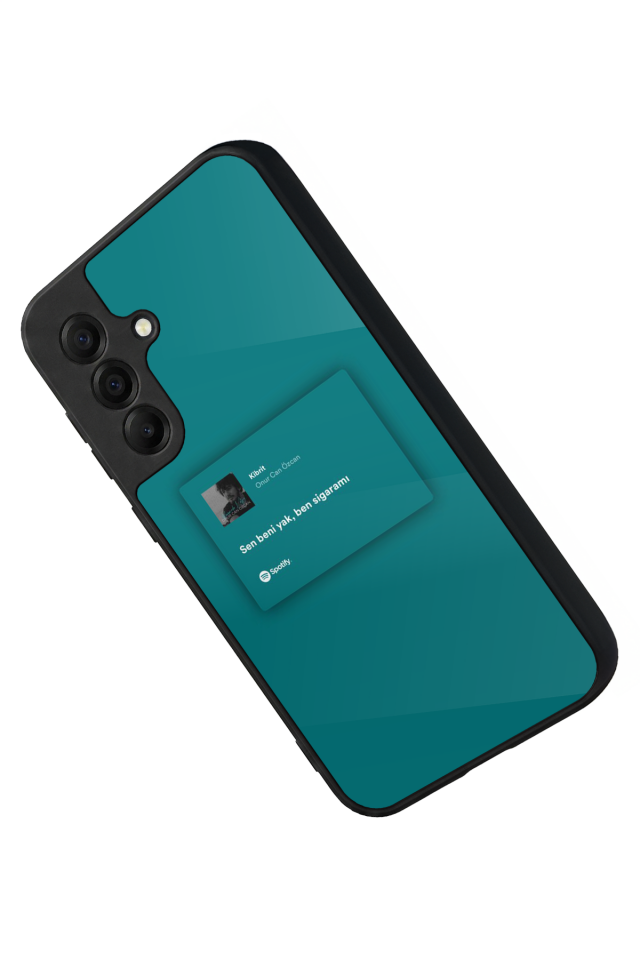 Samsung Galaxy A17 Uyumlu Sarki Sozleri Tasarımlı Glossy Premium Kılıf