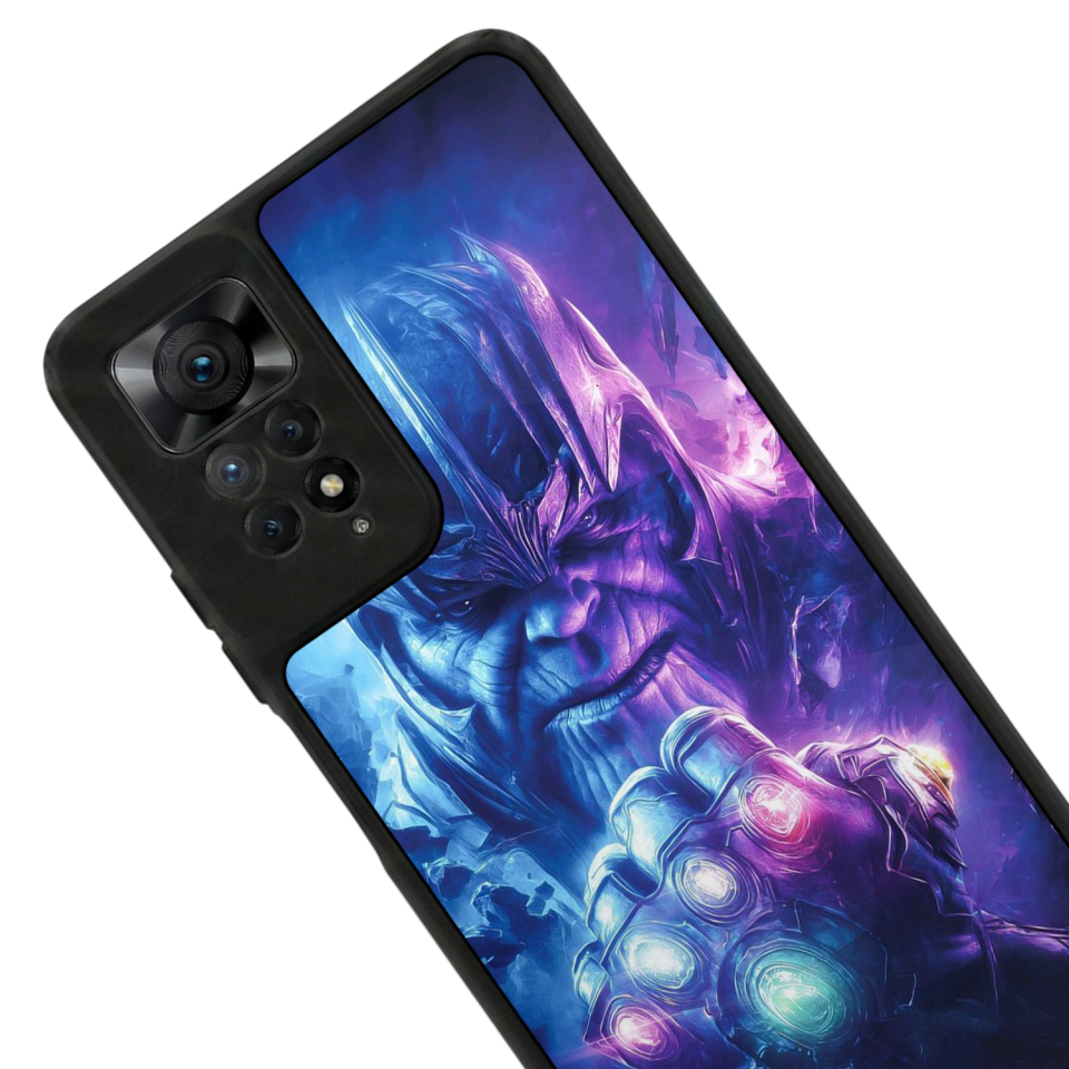 Xiaomi Redmi Note 12 Pro Uyumlu Thanos Tasarımlı Glossy Premium Kılıf